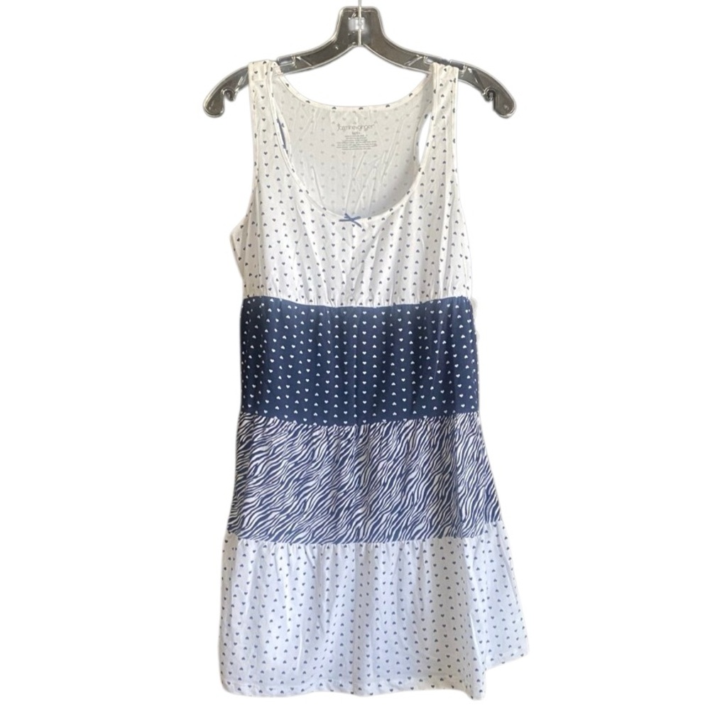 NWT Jasmine & Ginger Black/White Printed Sundress. Size Large